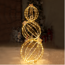 Χριστουγεννιάτικα Διακοσμητικά LED 262 Τρείς Μπάλες 51Χ51Χ130 cm | Aca Lighting | X076414105
